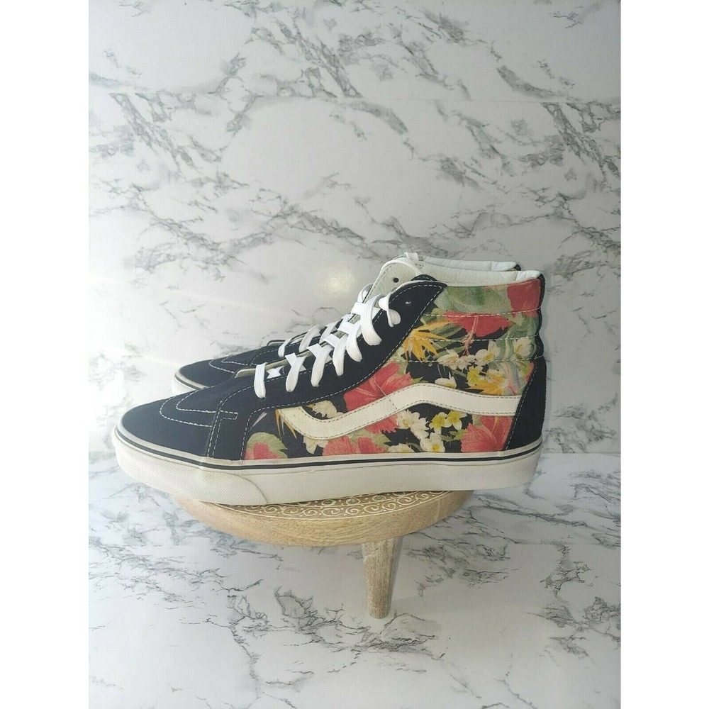 Vans Mens Sk8 Hi 721356 Canvas Lace Up Multicolor Skateboarding Shoes Size US 11 - Picture 6 of 11